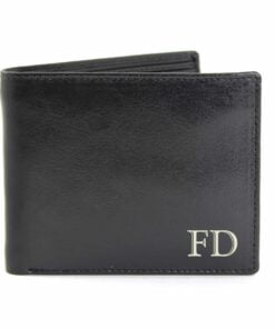 Personalised Initials Leather Wallet