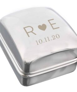 Personalised Initials Ring Box