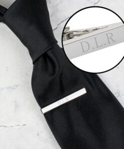 Personalised Initials Tie Clip
