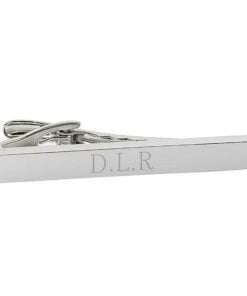 Personalised Initials Tie Clip