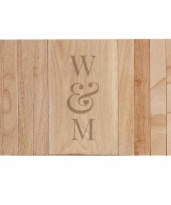 Personalised Initials Wooden Sofa Tray