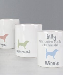 Personalised Jack Russell Dog Breed Mug