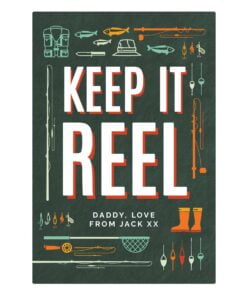 Personalised Keep It Reel Metal Sign