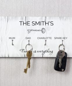 Personalised Key Hooks