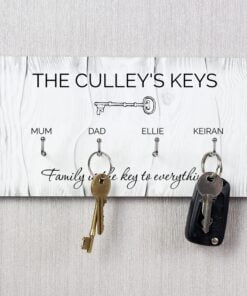 Personalised Key Hooks