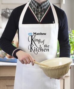Personalised King of the Kitchen Apron