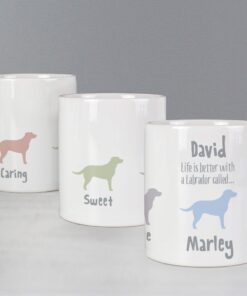 Personalised Labrador Dog Breed Mug