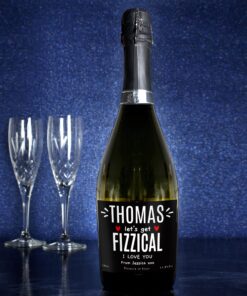 Personalised Let’s Get FIZZICAL Prosecco