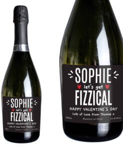 Personalised Let’s Get FIZZICAL Prosecco