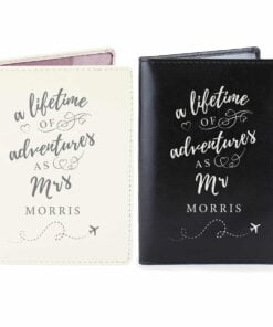 Personalised Lifetime of Adventures Couples Passports