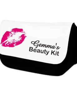 Personalised Lips Make Up Bag