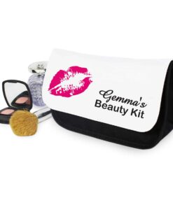 Personalised Lips Make Up Bag