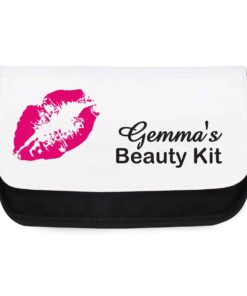 Personalised Lips Make Up Bag