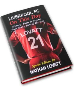 Personalised Liverpool On This Day Book