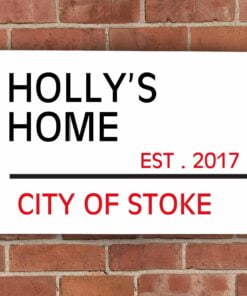 Personalised London Street Sign