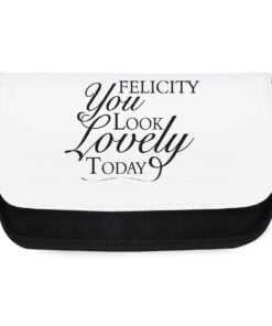 Personalised Look Lovely Make Up Bag