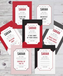 Personalised Love Tokens