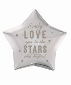 Personalised Love You To The Stars Star Trinket Box