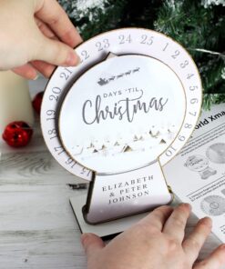 Personalised Make Your Own Christmas Advent Countdown Kit