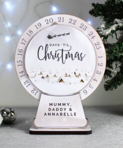 Personalised Make Your Own Christmas Advent Countdown Kit