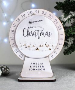 Personalised Make Your Own Christmas Advent Countdown Kit