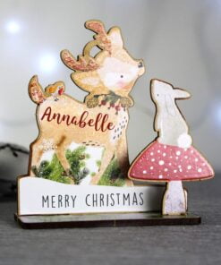 Personalised Make Your Own Festive Fawn 3D Decoration Kit