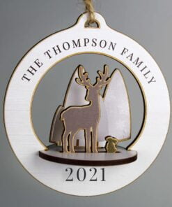 Personalised Make Your Own Reindeer 3D Decoration Kit