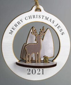 Personalised Make Your Own Reindeer 3D Decoration Kit