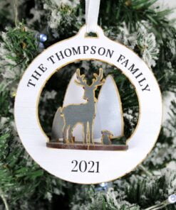 Personalised Make Your Own Reindeer 3D Decoration Kit