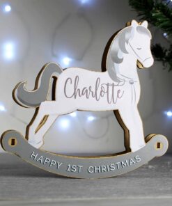 Personalised Make Your Own Rocking Horse 3D Decoration Kit