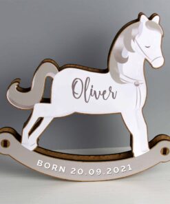 Personalised Make Your Own Rocking Horse 3D Decoration Kit