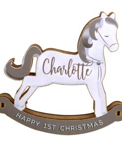 Personalised Make Your Own Rocking Horse 3D Decoration Kit