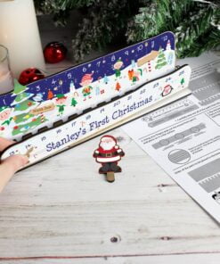 Personalised Make Your Own Santa Christmas Advent Countdown Kit