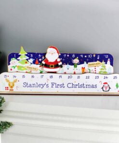Personalised Make Your Own Santa Christmas Advent Countdown Kit