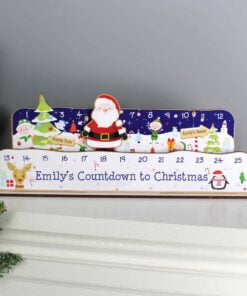 Personalised Make Your Own Santa Christmas Advent Countdown Kit