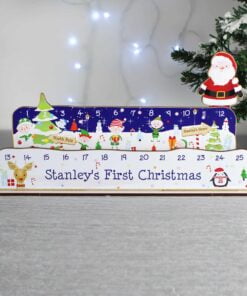Personalised Make Your Own Santa Christmas Advent Countdown Kit