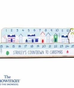 Personalised Make Your Own The Snowman Christmas Advent Countdown Kit