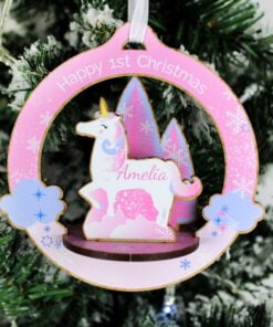 Personalised Make Your Own Unicorn 3D Decoration Kit