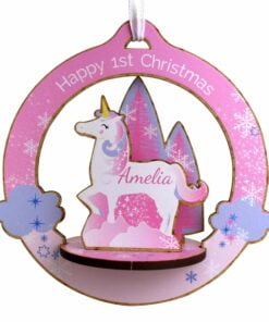 Personalised Make Your Own Unicorn 3D Decoration Kit