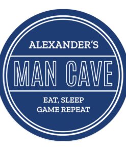 Personalised Man Cave Heritage Plaque