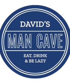 Personalised Man Cave Heritage Plaque