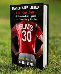 Personalised Manchester United On This Day Book