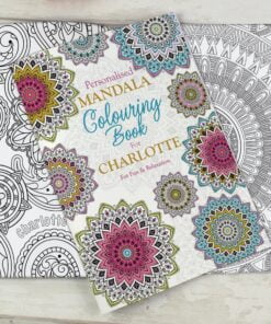 Personalised Mandala Colouring Book