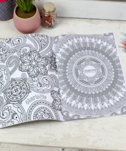 Personalised Mandala Colouring Book