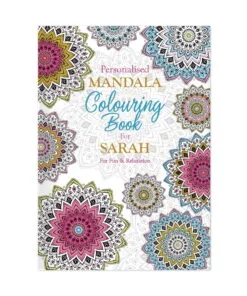 Personalised Mandala Colouring Book