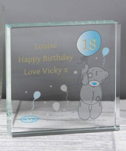 Personalised Me To You Balloon Large Crystal Token
