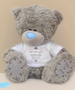 Personalised Me To You Bear for Bridesmaid and Flower girl