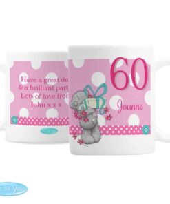 Personalised Me To You Birthday Big Age Female Mug