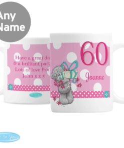Personalised Me To You Birthday Big Age Female Mug
