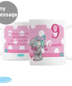 Personalised Me To You Birthday Big Age Female Mug